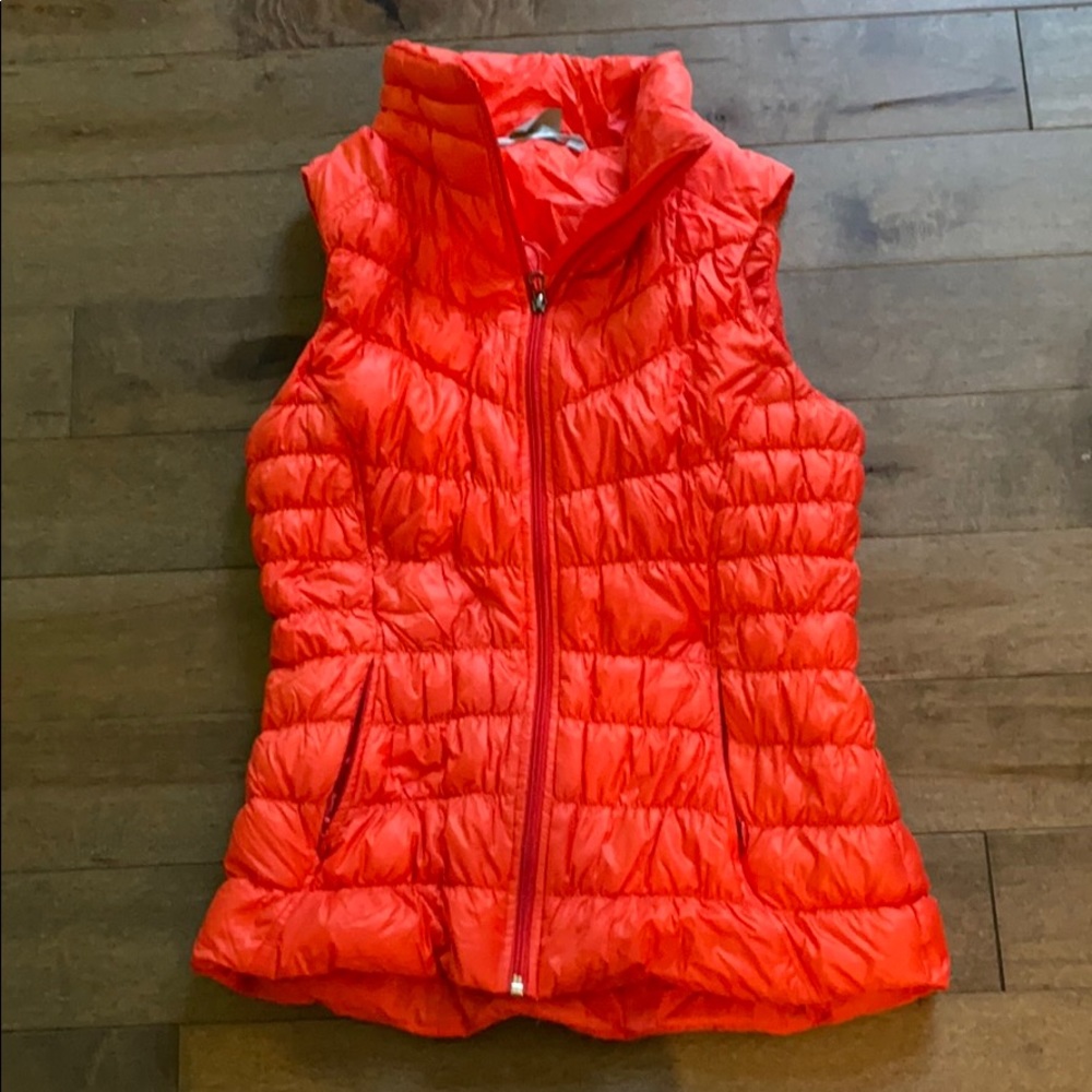 Athleta lightweight puffy vest.